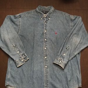 Blue Jean Raulph Lauren Men’s XL Shirt